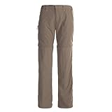 White Sierra Women's Sierra Point Convertible Pant (29-Inch Inseam) (Bark, Small)
