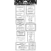 Me & My Big Ideas Sayings Stickers 5-1/2 Inch by 12 Inch Sheet Packaged, Family Quote