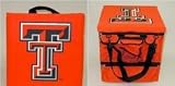Texas Tech Red Raiders Versatile 14 x 14 x 1.5 Seat Cushion / Tote (Set of 2)