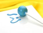 Cake-Pop Glasur eisblau 300g