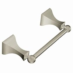 Moen DN8308BN Retreat Pivoting Paper Holder, Brushed Nickel