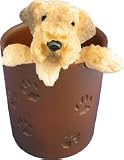 Airedale Terrier Dog Handpainted Pen and Pencil Cup Holder