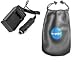 Digital Replacement Mini Battery Travel Charger for Specific Digital Camera and Camcorder Models / Compatible with Sony NP-FC11 / NP-FC10 with Intelligent-Charge Technology - Includes Car Adapter and Leatherette Camera / Lens Accessories Pouch