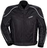 Tourmaster INTAKE AIR 2 MOTORCYCLE JACKET BLK/BLK SIZE:MED
