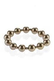 Faux Pearl Stretch Bracelet