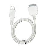 USB Sync Data Cable for Apple iPhone, iPhone 3G, iPhone 3G S / IPOD CLASSIC, Mini, Nano (2nd Generation), Nano (3rd Generation), Nano (4th Generation), Touch, Touch (2nd Generation), U2, Video [Mybat Brand]