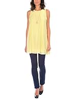 Bleu Marine Blusa (Amarillo)