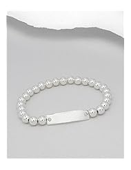 Stretch Bracelet In 92.5 Sterling Silver
