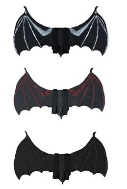 Little Bat Wings Adult Halloween Costume Accessory