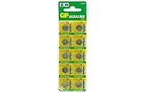 GP Ultra 10 x LR44 Alkaline Cell Batteries