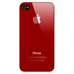 Red Replicase Hard Crystal Air Jacket Case iPhone 4 4G 16GB 32GB