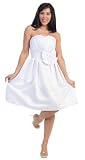 Bridesmaid Pleated Bow Prom Taffeta Dress #2719