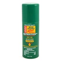 Avon Skin So Soft Bug Guard + Expedition Unscented 4 oz. Spray