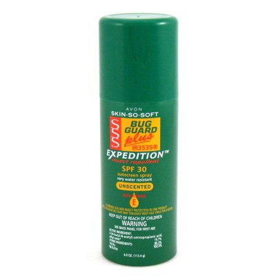 Avon Skin So Soft Bug Guard + Expedition Unscented 4 oz. Spray