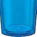 Simple Green Solutions - Acrylic Double Wall Cup for Cold Drinks, Reusable Cups with Lids and Straws, Insulated Plastic Tumblers with Lids and Straw, Acrylic Tumblers, 20 oz Capacity, Aqua