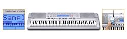 Casio WK-210STAD 76 Dynamic 'Piano Look' Touch Key Full-Size Digital Music Keyboard