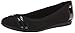 Anne Klein Sport Women's Atworth Fabric Ballet Flat, Black, 10 M US