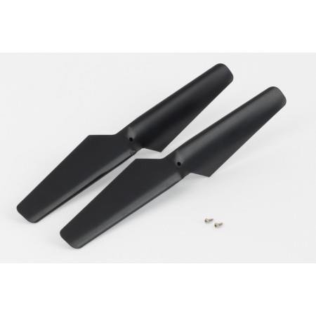 Ares Ethos QX130 Propeller/Rotor Blade, Counter-Clockwise Rotation, Black 2pc