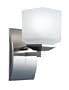 Forecast F471036 Radius Bathroom Light, Satin Nickel