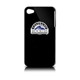Tribeca FVA4520 Varsity Jacket Solo - iPhone 4 - Colorado Rockies - Black