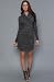 Apparel : Alternative Apparel The London Cowl Neck Dress in Black Heather,Dresses for Women