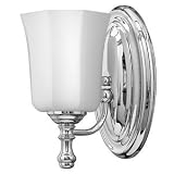 Hinkley Lighting 5010CM 1 Light Wall Sconce - Chrome Shelly Contemporary Transitional Lights