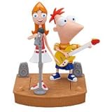 Disney Phineas and Ferb Mini Figure 2Pack Phineas Candace Rockin Stage