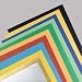 COLORED 4-PLY POSTER BOARD, 22 X 28, 5 ASSORTED COLORS, 25 BOARDS/CARTON / 04223