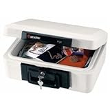 SentrySafe 1100 1/2 Hour FIRE-SAFE Chest, 0.18 Cubic Feet, Dove Gray
