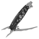 Columbia River Knife and Tool 9075 Li'l Guppie Grey and Black Multitool