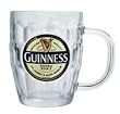 Tankard oder Pint-Glas mit Henkel Guinness-Flaschen-Logo