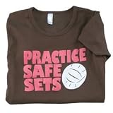 Kapoo Practice Safe Sets Brown Tee
