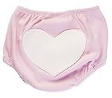 オルル (OLULU） ベビー服 ハート おむつカバー オムツカバー ブルマ 赤ちゃん ベビー 606g041(120,ピンク)