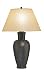 Robert Abbey 9857X Beaux Arts One Light Hammered Table Lamp in Antique Bronze