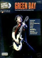 Ultimate Guitar Play Along Green Day (With CD, Volume 1)