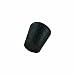 Plasticoid M29 1 Hole Tapered Natural Rubber Stopper, 37/64" Top Diameter, 25/64" Bottom Diameter, 00 Size, 31/32" Length (Bag of 110)