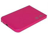 BIPRA USB 2.0 External Pocket Slim Hard Drive - SWEET PINK - FAT32