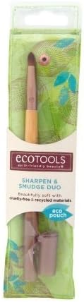 EcoTools Sharpen and Smudge Duo Eyeliner Brush (Pack of 2) by Paris Presents Incorporated