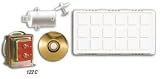 Heath Zenith 100 Basic Series, Wired Door Chime, Contractor Kit with Stucco Push Button, White