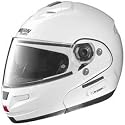 NOLAN N103 WHITE MET NCOM LG MOTORCYCLE Full-Face-Helmet