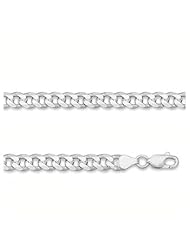 6.5mm Sterling Silver Curb Link Chain