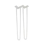 アイアンレッグ　DIY素材Hairpin legs　テーブル鉄脚　金属鉄脚　家具パーツ　4本１セット
