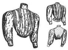 1887 Tucked Blouse Pattern
