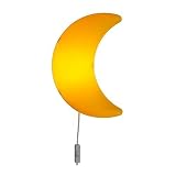 Kids Childrens Moon Wall Light Lamp