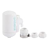uxcell　蛇口フィルター　 メタル　プラスチック　セラミック　活性炭　10.8 x 5.2 x 10.5cm