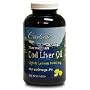 Carlson Lightly Lemon Cod Liver Oil 1000 Mg, 300 Softgels,  Bottle