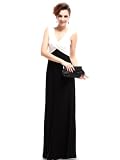 Ever-Pretty Elegant Full Length Stretchy V-neck Maxi Dress 09051