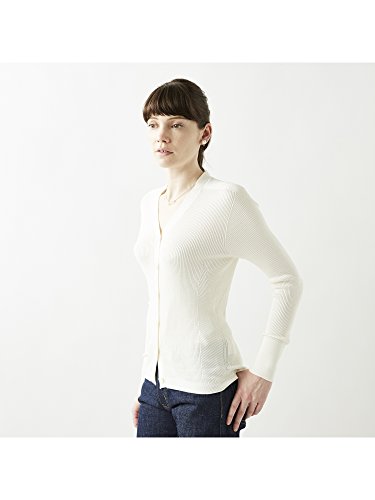 (サンヨー・エッセンシャルズ) SANYO ESSENTIALS 【WOMENS】シルクリブニットカーディガン P6N65451__