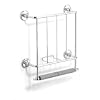 Novis Magazine Rack & Double Paper Holder (Gold)