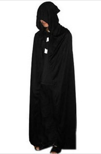 [Cosplay] Reaper wind long black cloak with hood (japan import) by porttownshop
